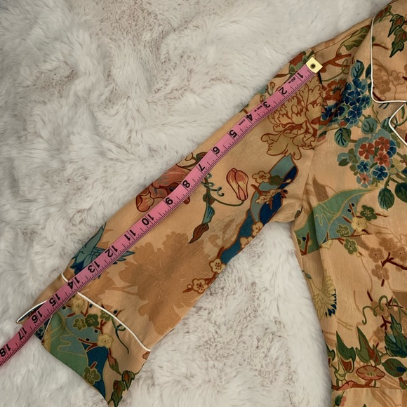 Zara | Trf Collection | Oriental Print Kimono Dress | XS - Picture 16 of 16